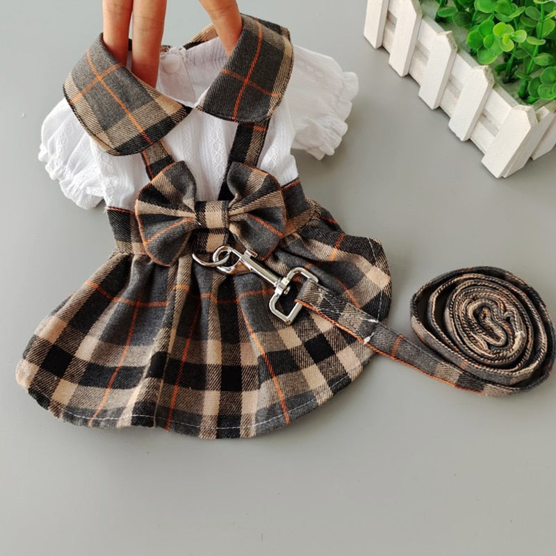 Vestido Jardín Lazo con Correa