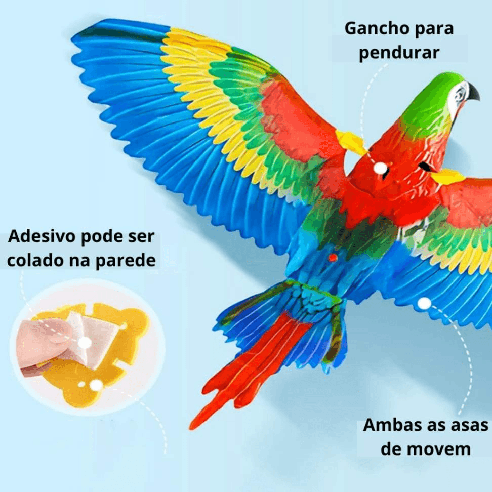 Juguete Para Gato Simulador De Pájaro Eléctrico