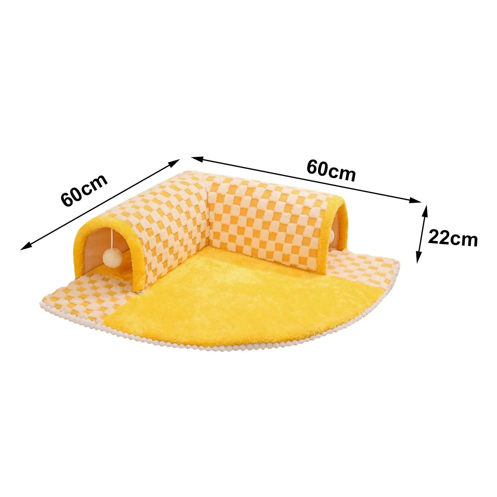 Cama y Túnel para Gatos