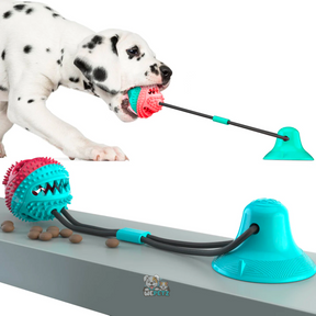 Cuerda de Guerra con Porta Golosinas y Mordedor para Perro