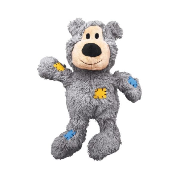 Juguete de Peluche Kong Wild Bear - Oso de Peluche con Cuerda Indestructible