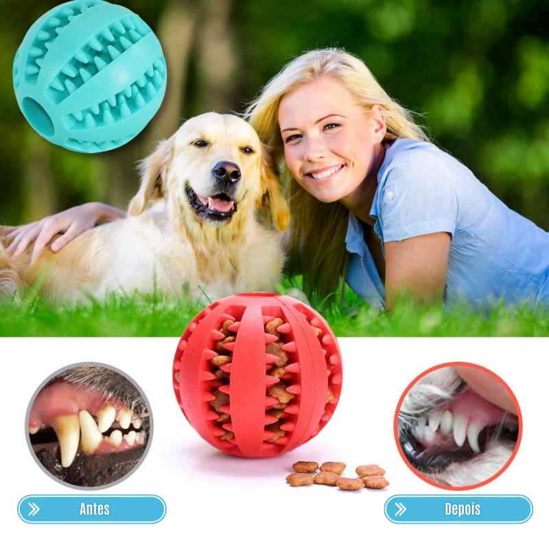 Juguete Bolita Para Limpiar Dientes