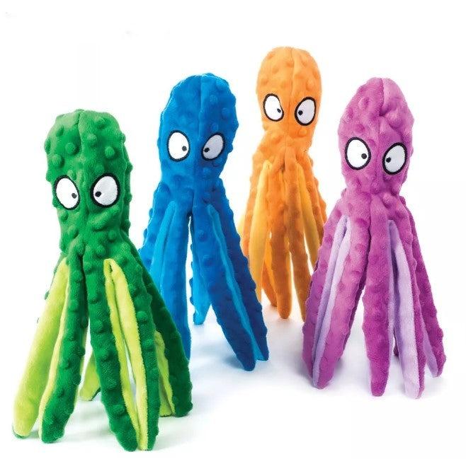 Juguete Para Perro Pulpo De Peluche Con Silbato Interno