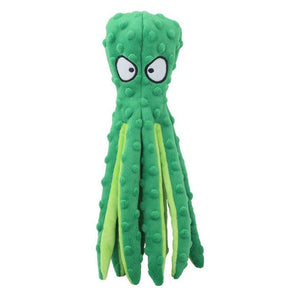 Juguete Para Perro Pulpo De Peluche Con Silbato Interno