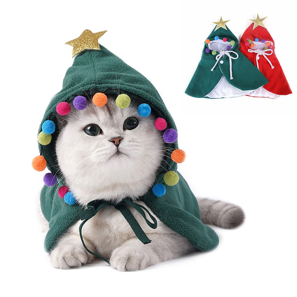 Funda Navideña Para Perro y Gato