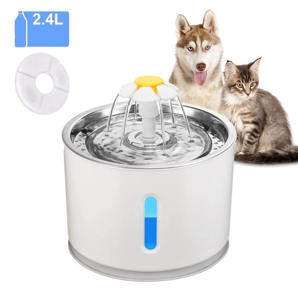 Fuente De Agua Automática Twin