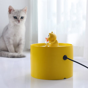 Fuente De Agua Cerámica Con Forma De Pato