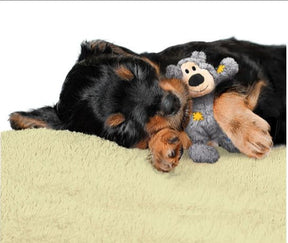 Juguete de Peluche Kong Wild Bear - Oso de Peluche con Cuerda Indestructible
