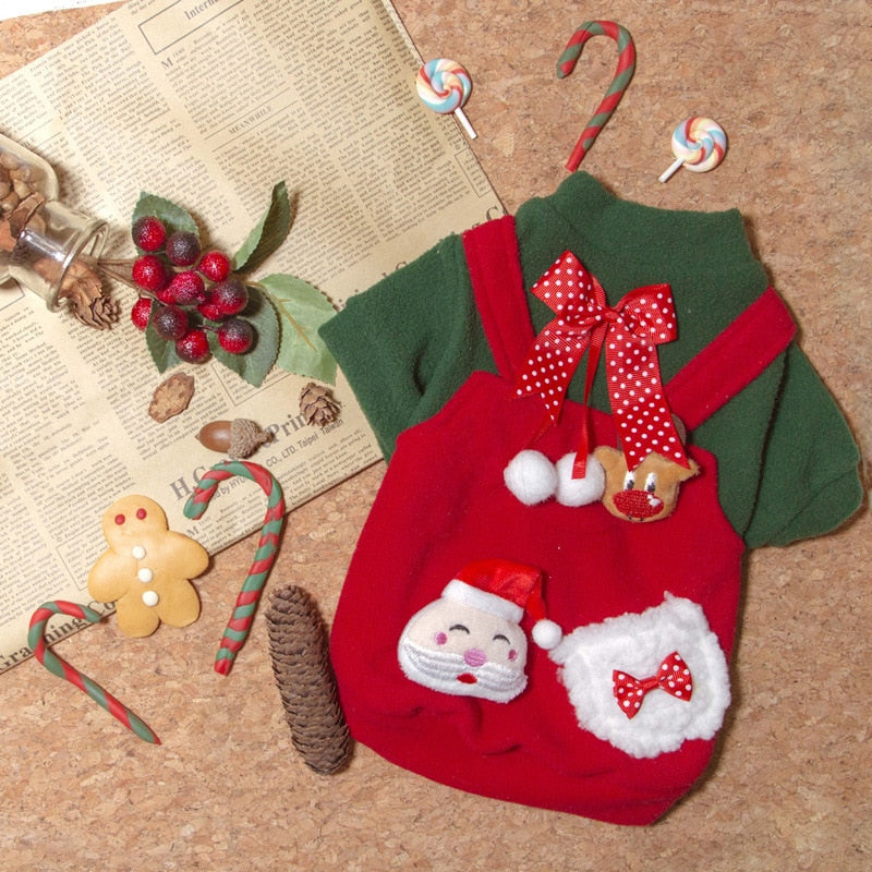 Sudadera Feliz Navidad Para Perro y Gato