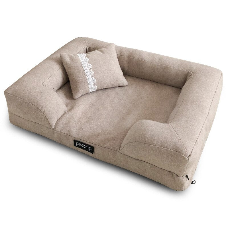 Cama Para Mascotas Estilo Sofá
