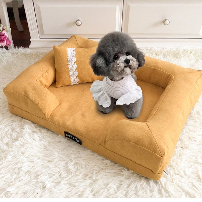 Cama Para Mascotas Estilo Sofá