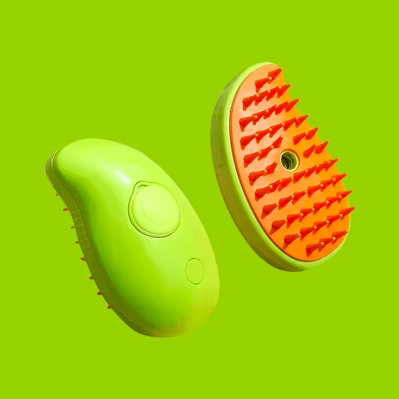 Cepillo Removedor de Pelo a Vapor para Mascotas