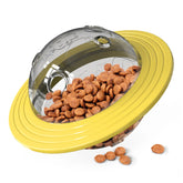 Juguete Disco Volador con Dispensador de Comida para Perros