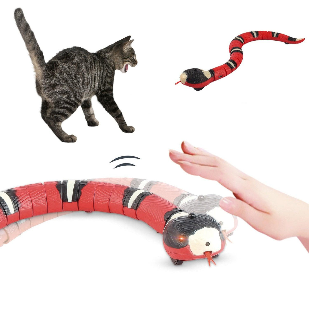 Cobra Inteligente Para Gatos